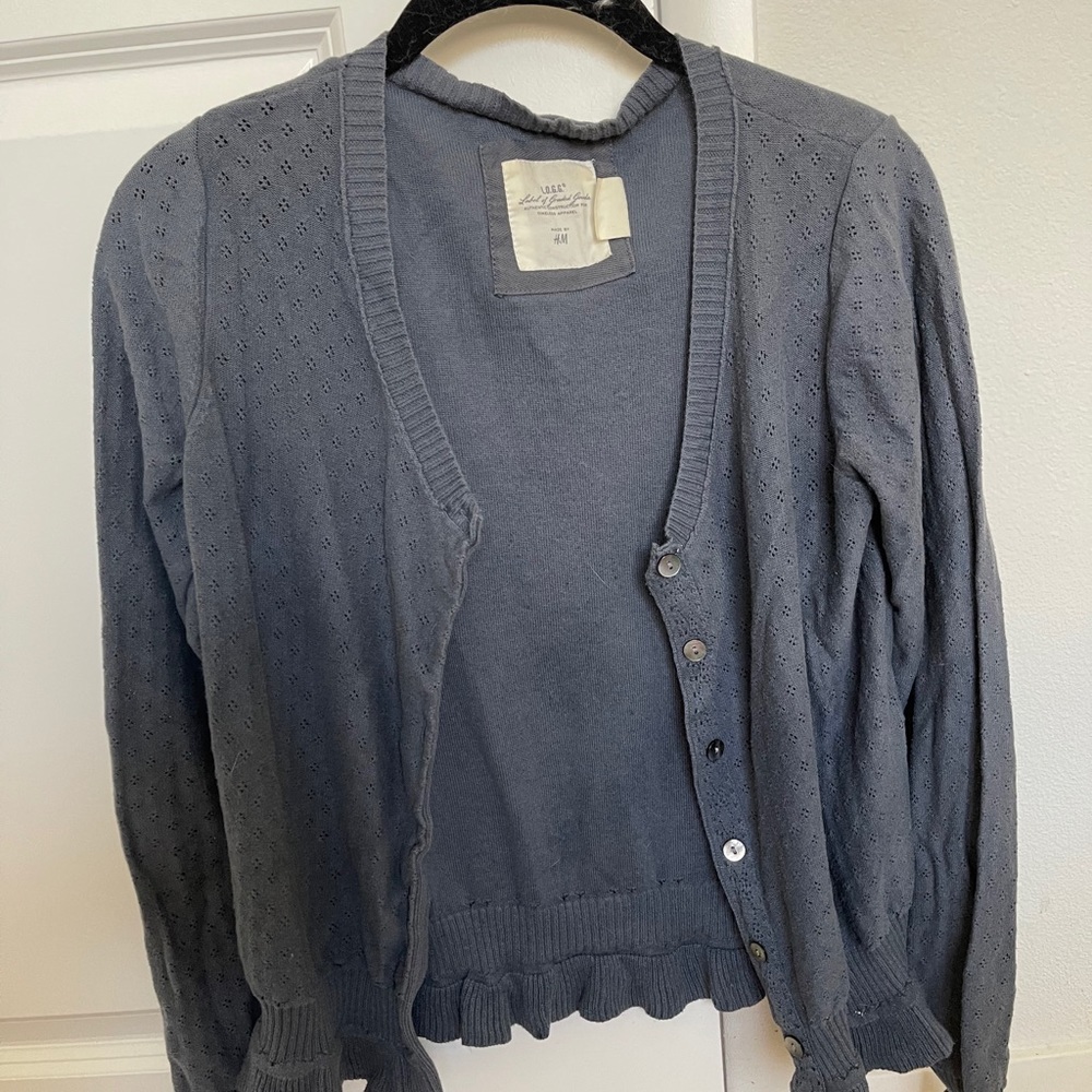 Dark Grey H&M Cardigan